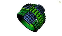 Engagement ring -345 | 3D