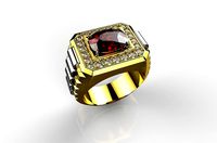 Men Ring N100 | 3D