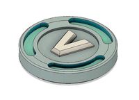 V-Bucks Coin Model | 3D