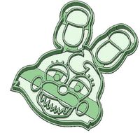 Bonnie cookie cutter A night a freddy | 3D