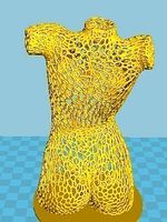 Female parametric torso | 3D
