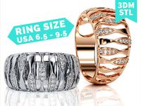 Fashion Ring R 0135 | 3D