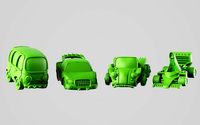 Race cars | 3D