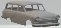 Volga Gaz M22 Printable Body Car | 3D