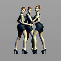 Grid girls | 3D