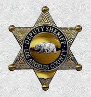 Los Angeles County Deputy Sheriffs Badge | 3D