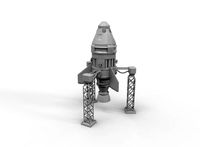 KSP Kerbal 2 Spaceship | 3D