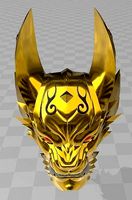Garo the Golden Knight helmet | 3D