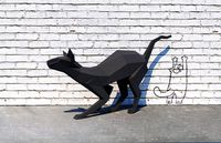 Lowpoly Cat sphynx | 3D