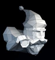Lowpoly Santa Claus | 3D