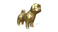 dog shih tzu figure | 3D