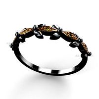 BEZEL Trefoil Half-Band | 3D