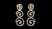 EARRINGS J013 | 3D