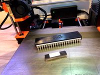 6502 Microprocessor Chip | 3D
