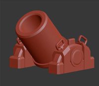 Model mortars from the game Clash Royale | 3D