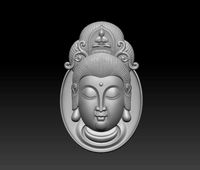 Kwanyin pendant | 3D