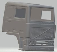 Truck Volvo F10 Printable Body Cab | 3D