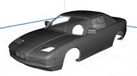 850 CSI Printable Body Car | 3D