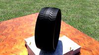 ORTAS TIRE NO 27 GAME READY AND 3D PRINTABLE | 3D