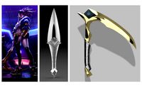 Akali KDA s Kunai Kama 3D PRINTING FILES cosplay | 3D