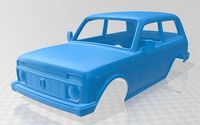 Lada Niva Printable Body Car | 3D