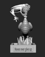 Never give up 3D  model | 3D