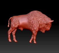 bison relief | 3D