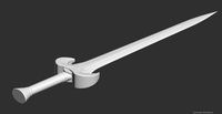 Amazonian sword in INJUSTICE game | 3D