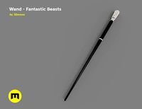 Percival Graves Wand from Fantastic Beasts | 3D