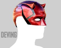 DAREDEVIL HELMET  | 3D
