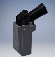 DC-17 Blaster and Holster | 3D