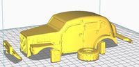 Volvo Sugga Body Car Printable 3D | 3D