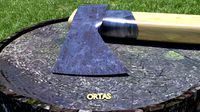ORTAS AXE NO 4 RUSTY METAL SURFACE 3D PRINTABLE | 3D