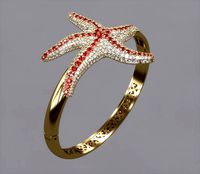 Starfish Bracelet | 3D