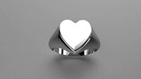 heart ring | 3D
