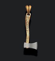 Axe pendant | 3D