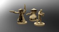 Cyberpunk Outlaws Miniatures | 3D