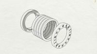 Band ring  Bulgary | 3D