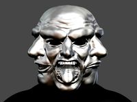 Payday 2 Horror Mask Greek Tragedy Costume Helmet STL File | 3D