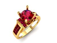 876 Diamond Ring | 3D