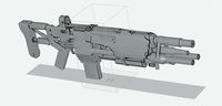 DESTINY 2 CERBERUS AUTO RIFLE | 3D