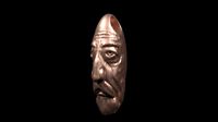 old face sculpter  keychain  | 3D