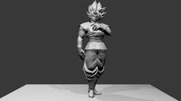 Goku Black - Super Saiyan Rose- Dragon Ball Super | 3D