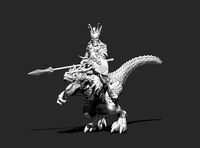 Knight Rider 3D print model - Tarasque Knight 35mm scale | 3D