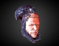 TOM HARDY VENOM INSPIRITED FIGURE HEAD v2 | 3D