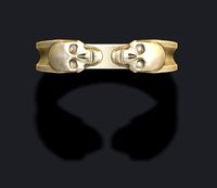 skull ring | 3D