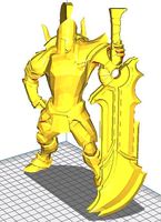 Dota 2 Sven with immortal custom set  | 3D