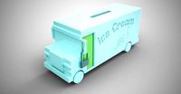 Ice Cream Van Moneybox | 3D