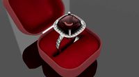 Cocktail ring | 3D