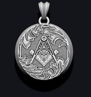 Freemason pendant | 3D